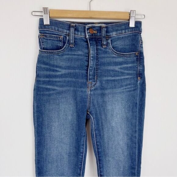 Madewell 11" High-Rise Roadtripper Jeans in Bosner Wash size 24 - Picture 3 of 12